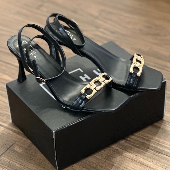 Lush Square Toe Heeled Sandal - Picture 2 of 6